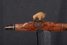 Southeast Asian Rosewood Burl Native American Flute, Minor, Mid G-4, #T7K (9)